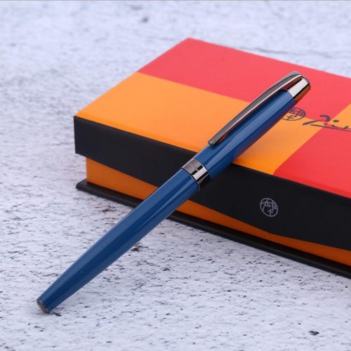 Bút ký Picasso 920RBL - Xanh (Tặng 1 Ruột xanh + 1 Túi nhung đựng bút)