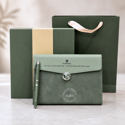 Giftset Sổ Bút Chạm Office 01