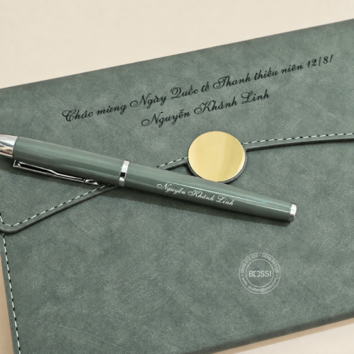 Giftset Sổ Bút Chạm Office 02