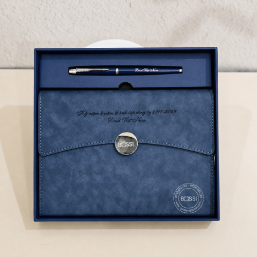 Giftset Sổ Bút Chạm Office 02