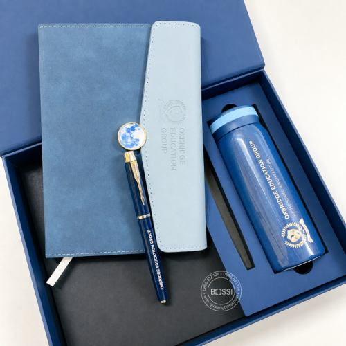 Giftset Sổ Bút Bình Chạm Office